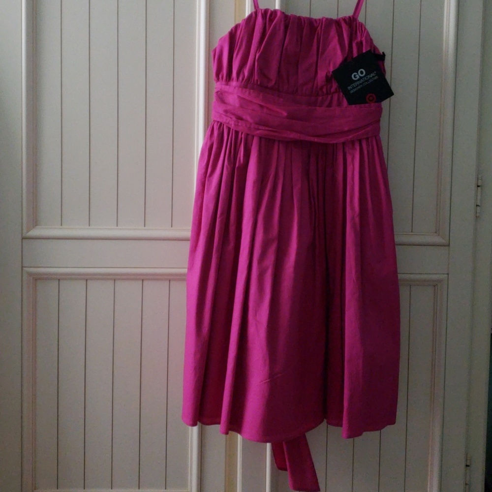 Pink dress